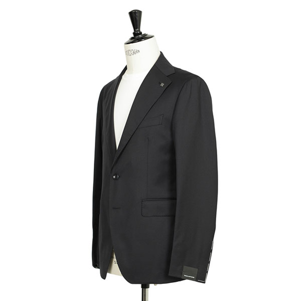 美品✨TAGLIATORE✨タリアトーレ✨22SS✨スーツセットアップ✨48✨黒 TAGLIATORE(タリアトーレ) double-breasted tuxedo suit in